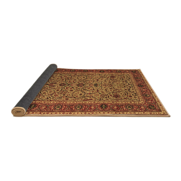 Sideview of Persian Brown Traditional Rug, tr24brn