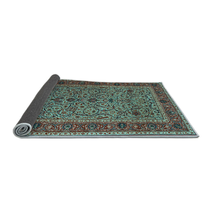 Sideview of Persian Light Blue Traditional Rug, tr24lblu