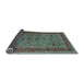 Sideview of Persian Light Blue Traditional Rug, tr24lblu