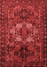 Persian Red Traditional Area Rugs