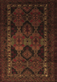 Persian Brown Traditional Rug, tr2501brn