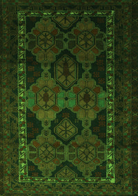 Persian Green Traditional Rug, tr2501grn
