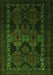Persian Green Traditional Rug, tr2501grn