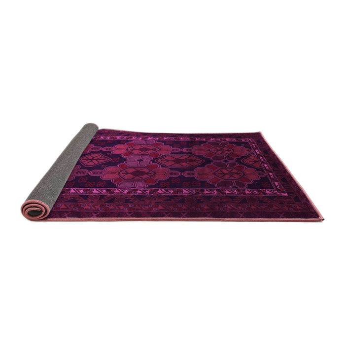 Sideview of Persian Pink Traditional Rug, tr2501pnk