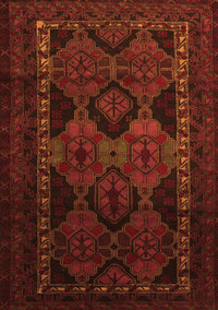 Persian Orange Traditional Rug, tr2501org