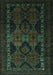 Persian Turquoise Traditional Rug, tr2501turq