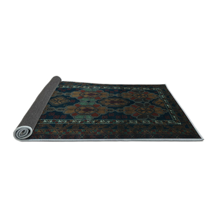 Sideview of Persian Light Blue Traditional Rug, tr2501lblu