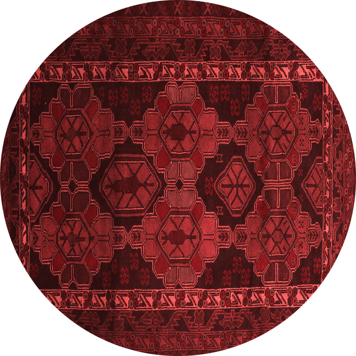 Machine Washable Persian Red Traditional Rug, wshtr2501red