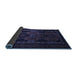 Sideview of Persian Blue Traditional Rug, tr2501blu