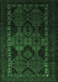 Persian Emerald Green Traditional Rug, tr2501emgrn