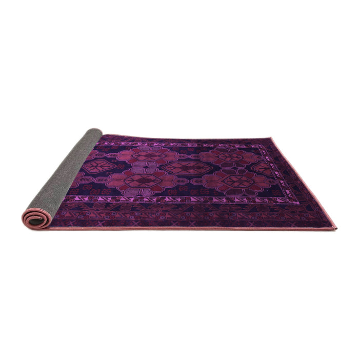 Sideview of Persian Purple Traditional Rug, tr2501pur