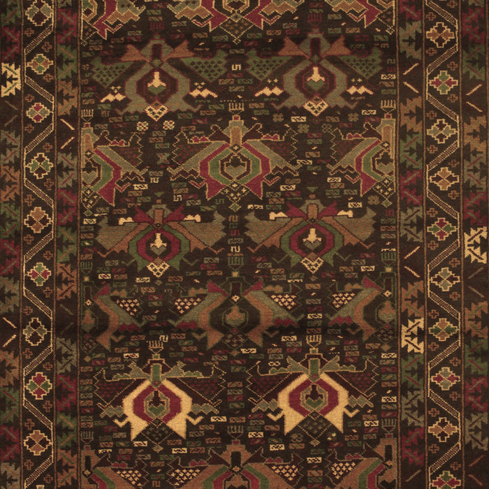 Persian Brown Traditional Rug, tr2502brn
