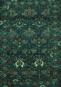 Persian Turquoise Traditional Rug, tr2502turq