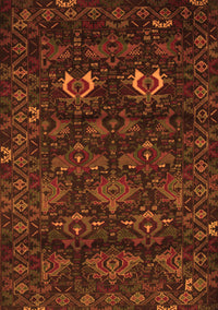 Persian Orange Traditional Rug, tr2502org