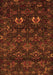 Persian Orange Traditional Rug, tr2502org