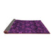 Sideview of Persian Purple Traditional Rug, tr2502pur