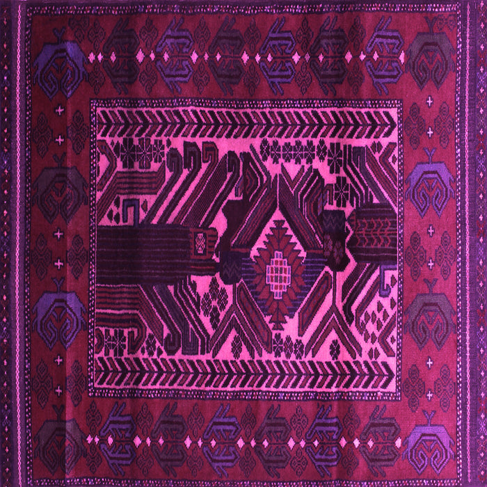 Square Persian Pink Traditional Rug, tr2503pnk