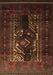 Machine Washable Persian Brown Traditional Rug, wshtr2503brn