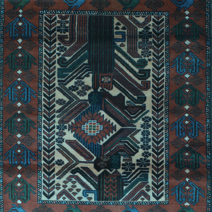 Persian Light Blue Traditional Rug, tr2503lblu