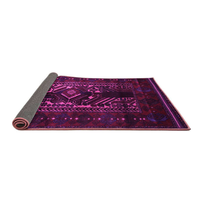 Sideview of Persian Pink Traditional Rug, tr2503pnk