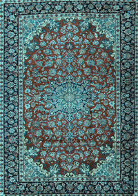 Persian Light Blue Traditional Rug, tr2504lblu