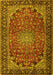 Persian Yellow Traditional Rug, tr2504yw