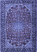 Persian Blue Traditional Rug, tr2504blu