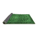 Sideview of Persian Emerald Green Traditional Rug, tr2504emgrn