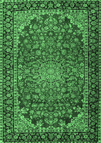 Persian Emerald Green Traditional Rug, tr2504emgrn