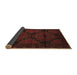 Sideview of Persian Brown Traditional Rug, tr2505brn
