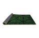 Sideview of Persian Emerald Green Traditional Rug, tr2505emgrn