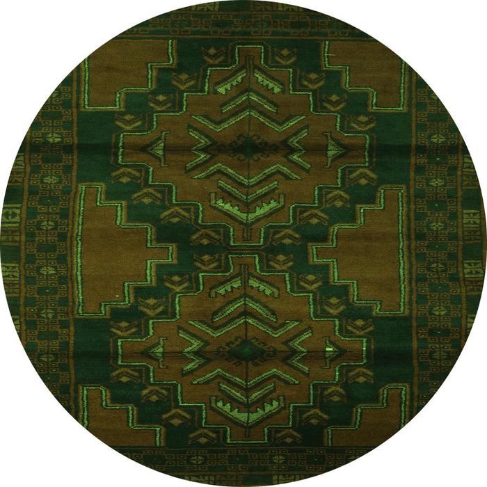 Machine Washable Persian Green Traditional Area Rugs, wshtr2505grn