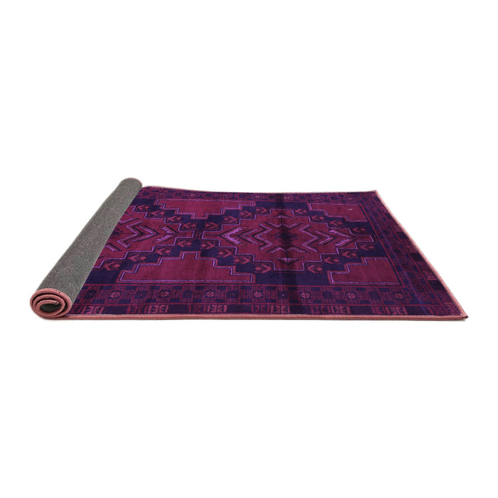 Sideview of Persian Purple Traditional Rug, tr2505pur