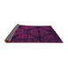Sideview of Persian Purple Traditional Rug, tr2505pur