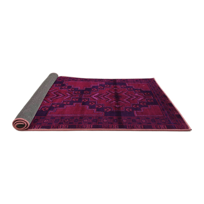 Sideview of Persian Pink Traditional Rug, tr2505pnk