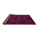 Sideview of Persian Pink Traditional Rug, tr2505pnk