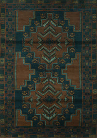 Persian Turquoise Traditional Rug, tr2505turq