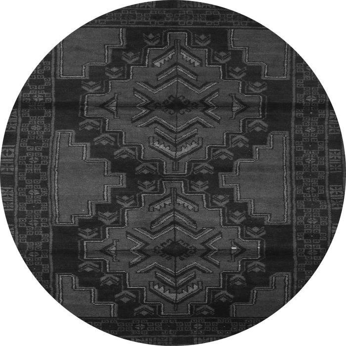 Square Persian Gray Traditional Rug, tr2505gry