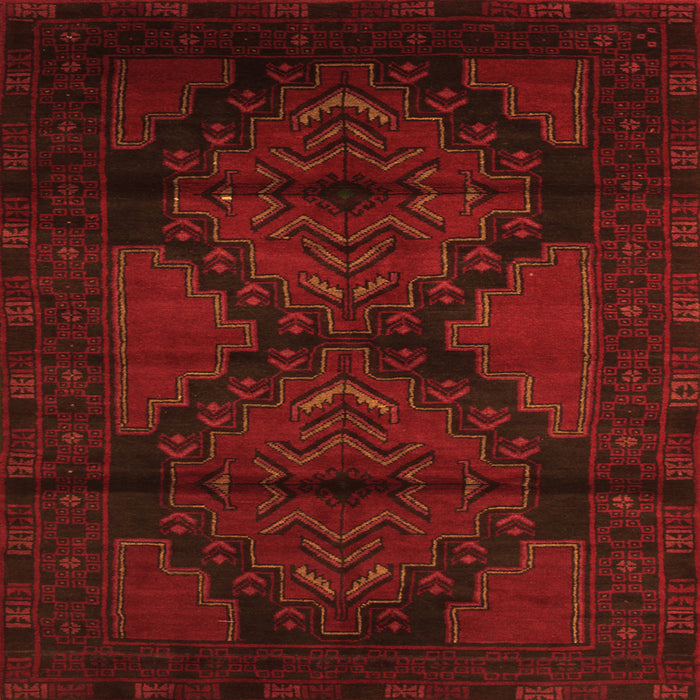 Serging Thickness of Persian Orange Traditional Rug, tr2505org