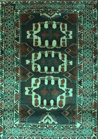 Persian Turquoise Traditional Rug, tr2506turq