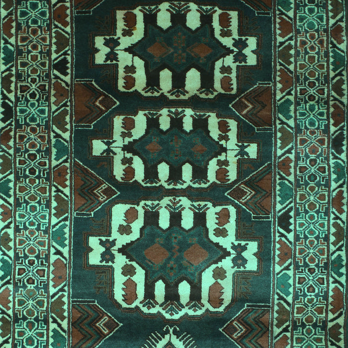 Persian Turquoise Traditional Rug, tr2506turq
