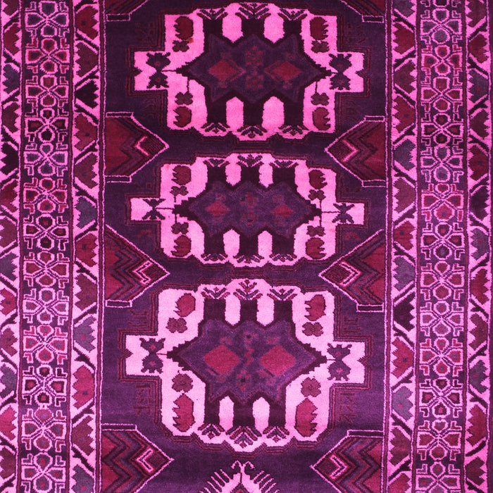 Machine Washable Persian Pink Traditional Rug, wshtr2506pnk