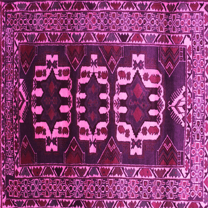 Square Persian Pink Traditional Rug, tr2506pnk