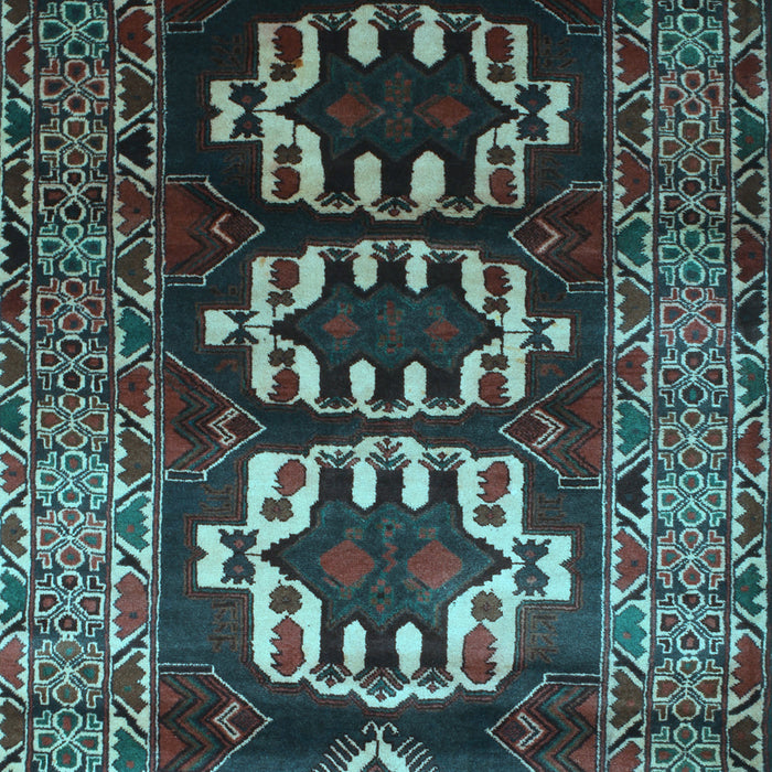 Persian Light Blue Traditional Rug, tr2506lblu