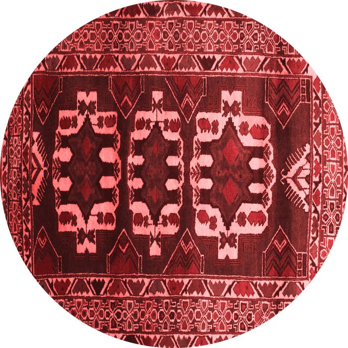 Machine Washable Persian Red Traditional Rug, wshtr2506red