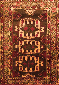 Persian Orange Traditional Rug, tr2506org