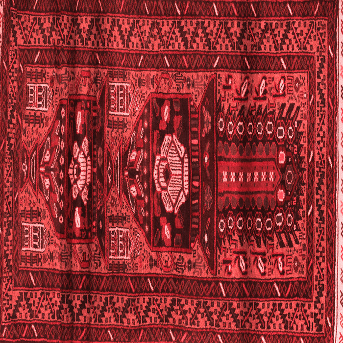Machine Washable Persian Red Traditional Rug, wshtr2507red