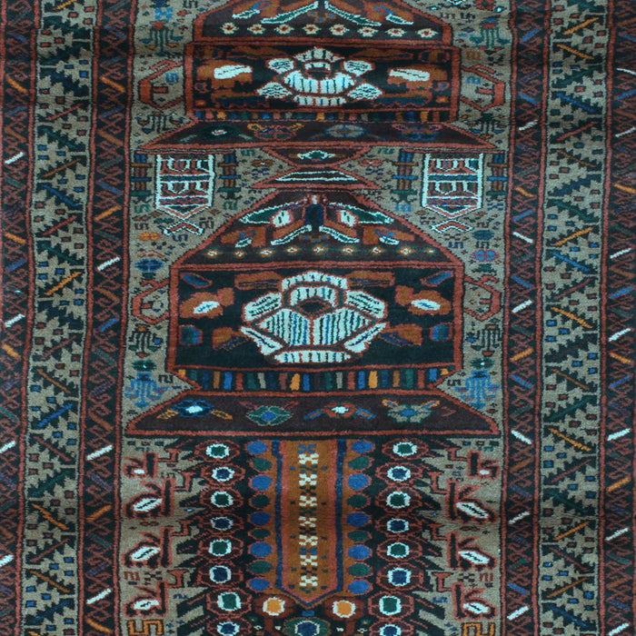 Persian Light Blue Traditional Rug, tr2507lblu