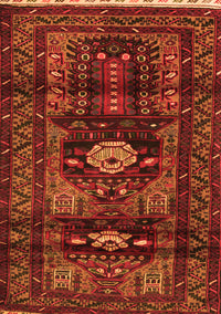 Persian Orange Traditional Rug, tr2507org