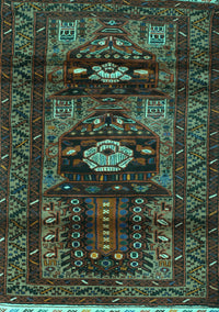 Persian Turquoise Traditional Rug, tr2507turq